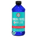 Bli smart förberedd Nano Silver Immuno Boost - 16 oz - Daglig immuntillskott för familj - Glutenfri, vegetarisk - Tillverkad i USA