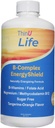 EnergyShield Liquid B-vitamin Complex, 32 oz, Kaikki B Vitamiinit tarvitset, Anti-stress, Immuniteetti, Immunomy System Tuki, Energia, Folaatti, Niasiini, Veren tuki