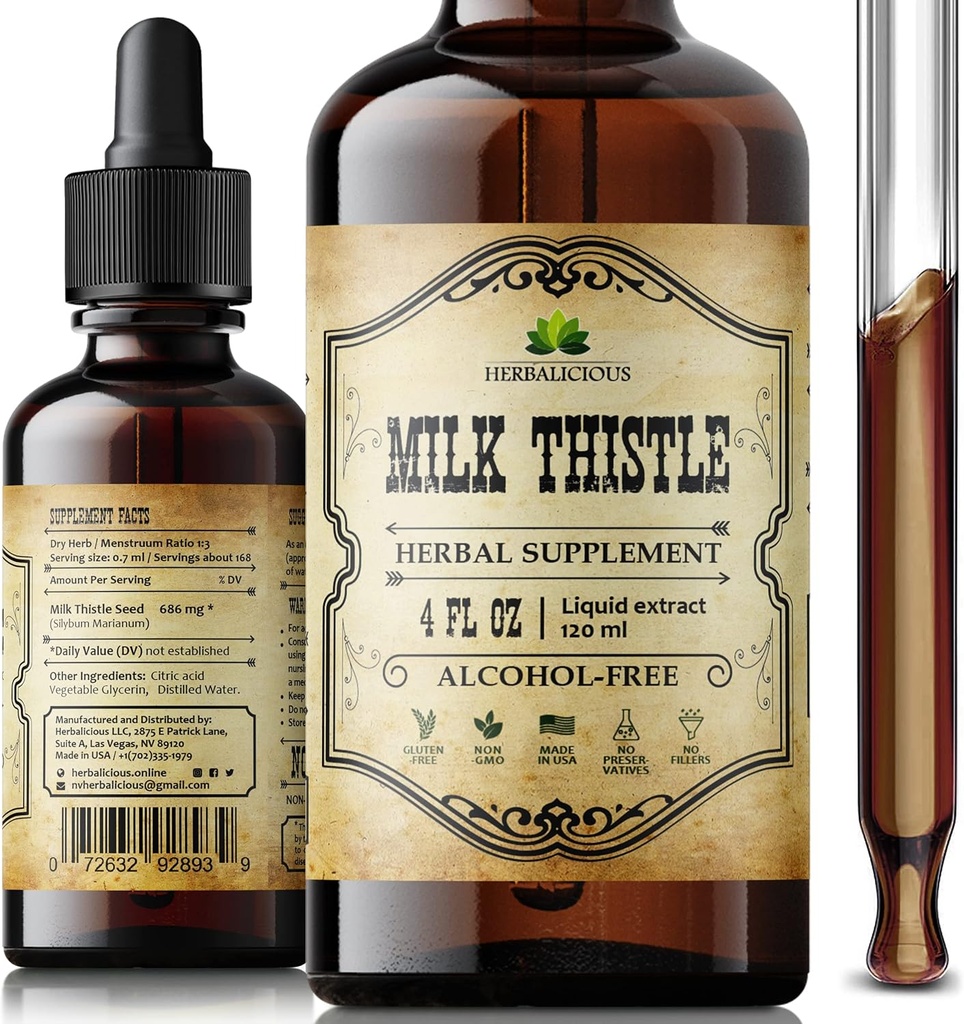 Milk Thistle Liver Detox 