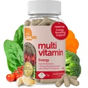 Zahler - Päivittäinen monivitamiini naisten ja miesten energia-vitamiinit, mineraalit ja rauta (60 kreivi) Kosher Miehet & naisten monivitamiinit terveellistä energiaa - Multivitamiinit aikuisille - Valmistettu Yhdysvalloissa täydentää