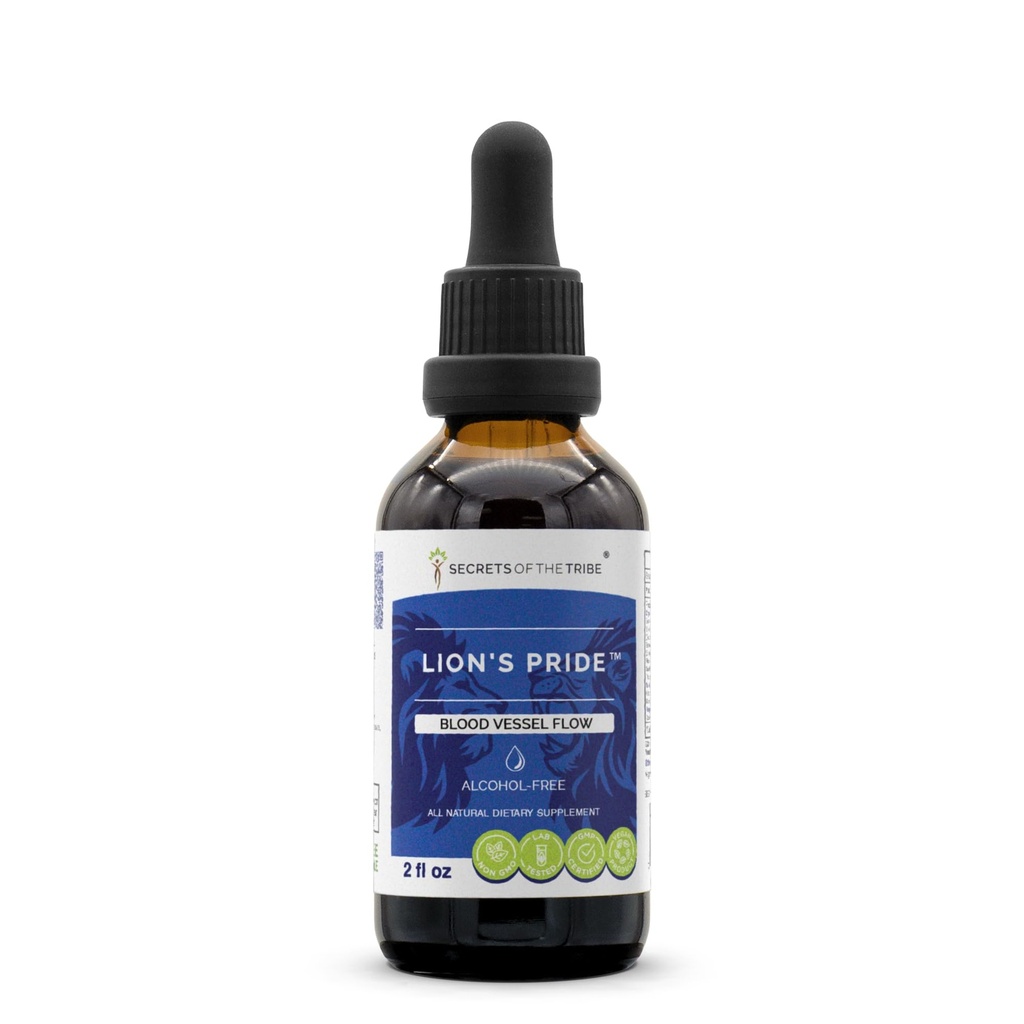 Heimon salaisuudet - Leijonan ylpeys, Verialusvirta, rohdosseos Blend Drops Alkoholiton nesteuute (2 Fl Oz)