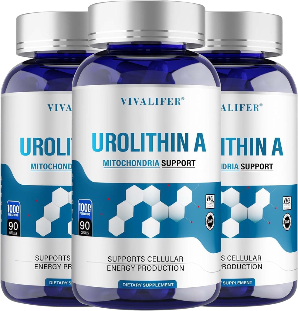 Urolithin A Supplement 1000 mg, 270 Softgels Powerful Antioxidant Protection, Promoting Healthy Aging & Mitochondrial Health and Cell Repair Support for Men & Women