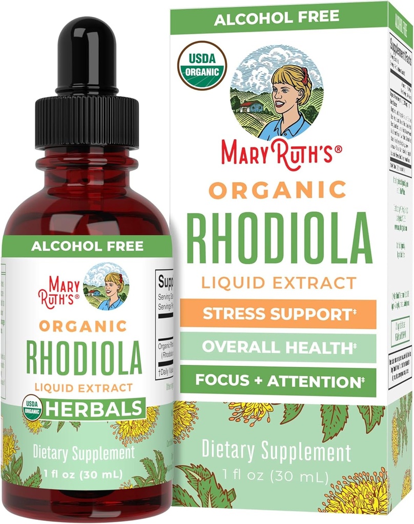Rhodiola Rosea Supplement by MaryRuth's ... UDA Organic Herbal Extract...