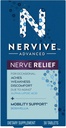 Nervive Advanced Nerve Relief + Mobility, med Alpha Lipoic Acid för att hjälpa till att minska nervvärk, svaghet och obehag * och Boswellia för att främja rörlighet *, vitamin B12, B6, B1, 30 tabletter