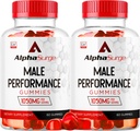 LIVORKA Alpha Surge for Men - Alfa Surge Gummies for Mies, Alfa Surge Gummies 1050mg, Alpha Surge XL Gummies, Alfa Surge Gummies, Alfa Surge Gummies, Alpha Sugre Mies, 120 Gummies for 2 Kuukautta
