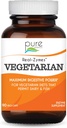 Real-Zymes TM Vegetariska Digestive Enzymes Supplement med probiotika för bättre matsmältning - naturligt stöd för lindring av uppblåsthet, gas, Belching, Diarrhea, förstoppning, IBS, etc. - 90 Caps