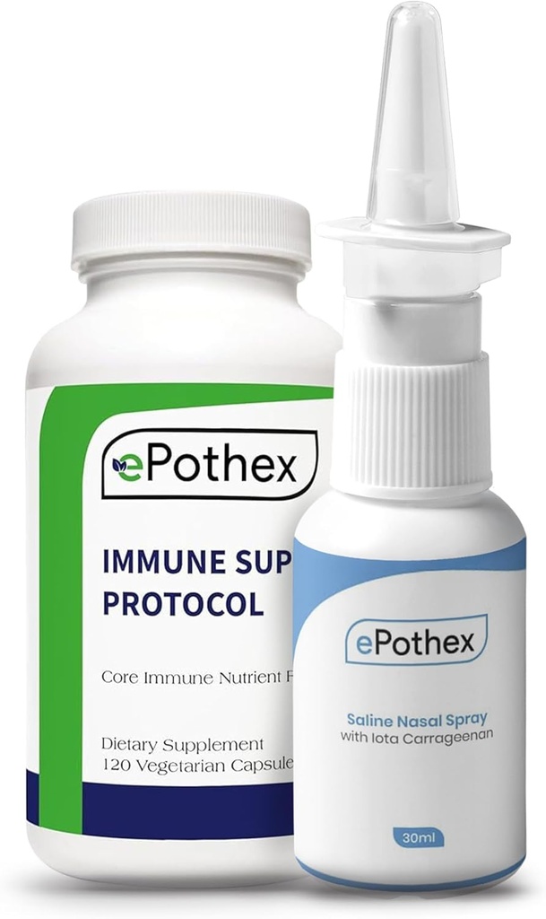 Seasonal Recovery Bundle - Immuunin tukiprotokolla - Iota Carragenan Nasal Spray