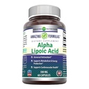 Hämmästyttävä Formula Alpha Lipoic Acid 300 mg kapselit Supplement ...