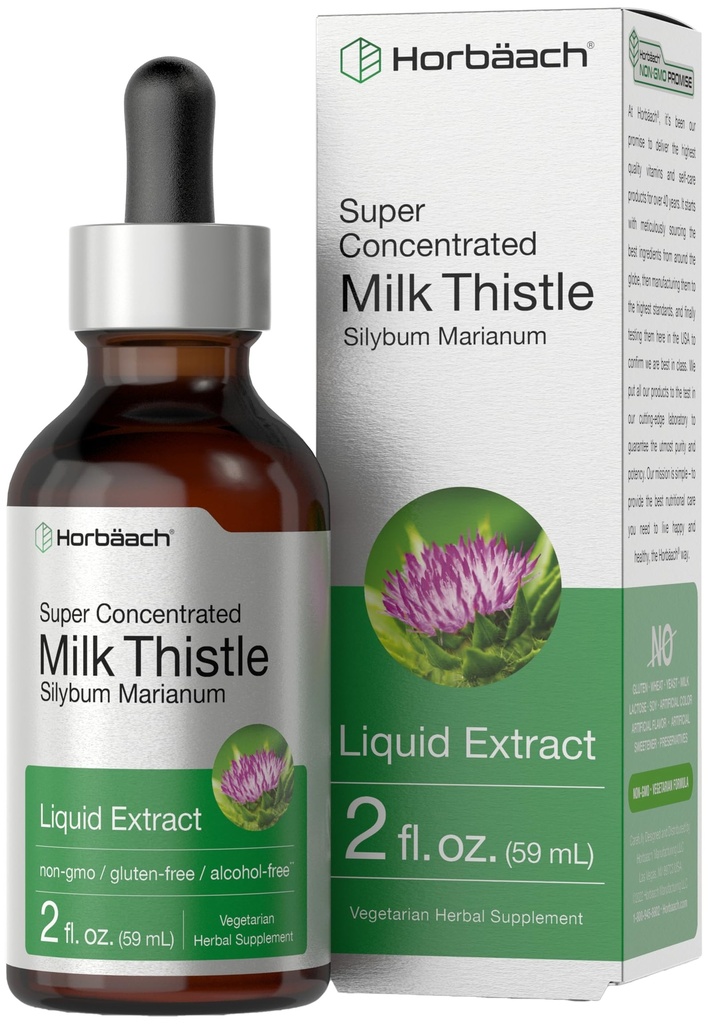 Horbäach Milk Thistle Extract Liquid 