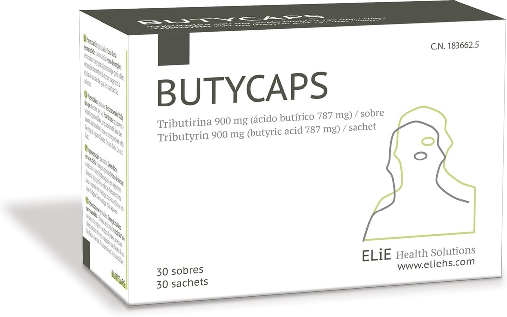 Tributyriini 900 mg - Butrihappo 787 mg per pussi - 30 pussia