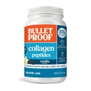 Luodinkestävä Vanilla Collagen Protein Powder with MCT Oil, 19g Protein, 42.3 Oz, Value Size, Collagen Peptides ja aminohapot terveelle iholle, luut ja nivelet
