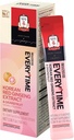 JUNG KWAN JANG Everytime Korea Red Ginseng Extract 1000mg & Greippi - Vegan Ginseng juurien energiajuoma Liquid Stick lisäravinteet - Rakentaa Stamina & Immuniteetti, Ei kofeiinia (10 tikkua, 0.34 fl oz)