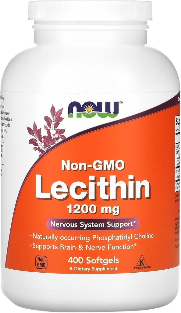 Lesitiini 19 Grain 1200 mg - Nyt Foods - 400 - Softgel