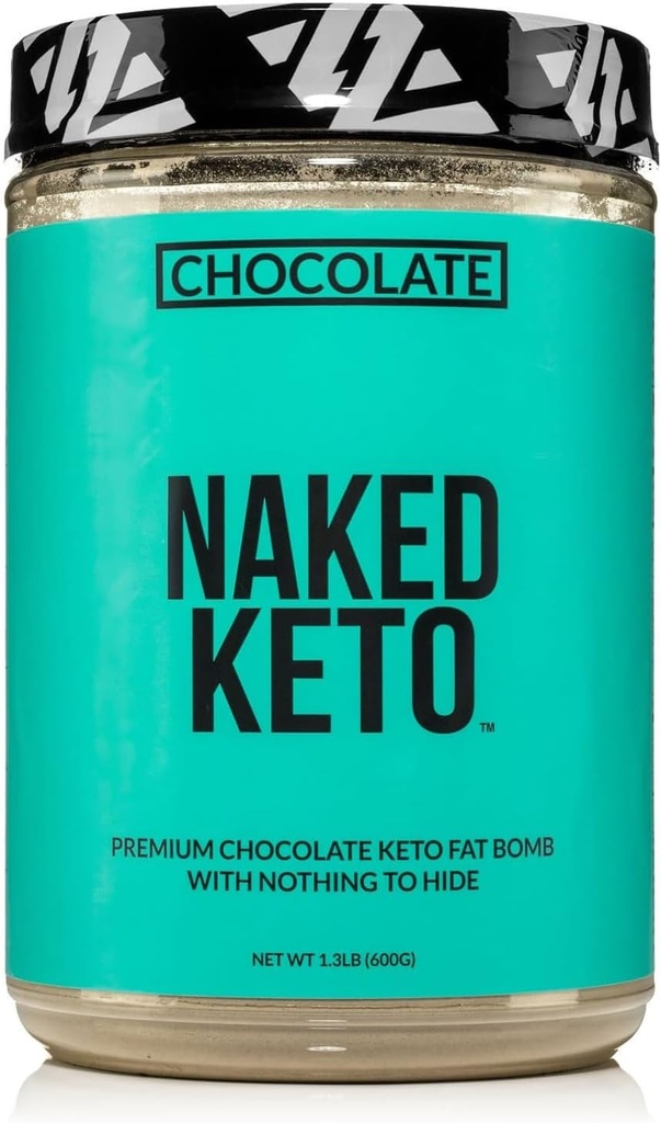 Alaston Chocolate Keto - Premium Chocolate Keto Fat Bomb Powder - mitään keinotekoista - Gluteeniton Keto Bomb Chocolate Mct Oil Powder ilman Gmos - 1.3 Lb