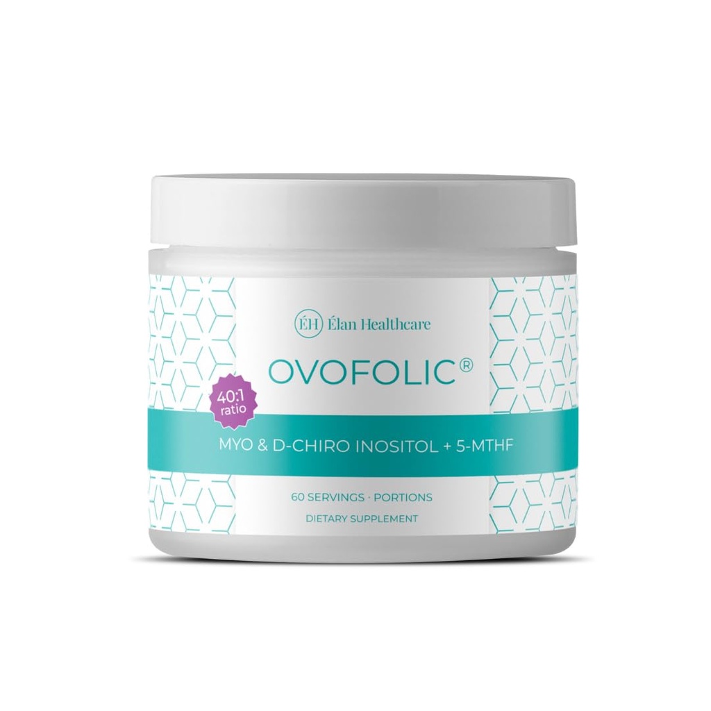 PCOS täydentää naisten - Boost hedelmällisyyttä, hormonitasapainoa, ja PCOS tuki - Myo-Inositol, D-Chiro Inositol, Aktiivinen folaatti - Korkea teho PCOS täydentää (60 Servings, 129g Jar)