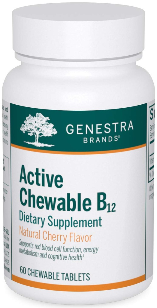 Genestra Brands Aktiivinen purutabletti B12 