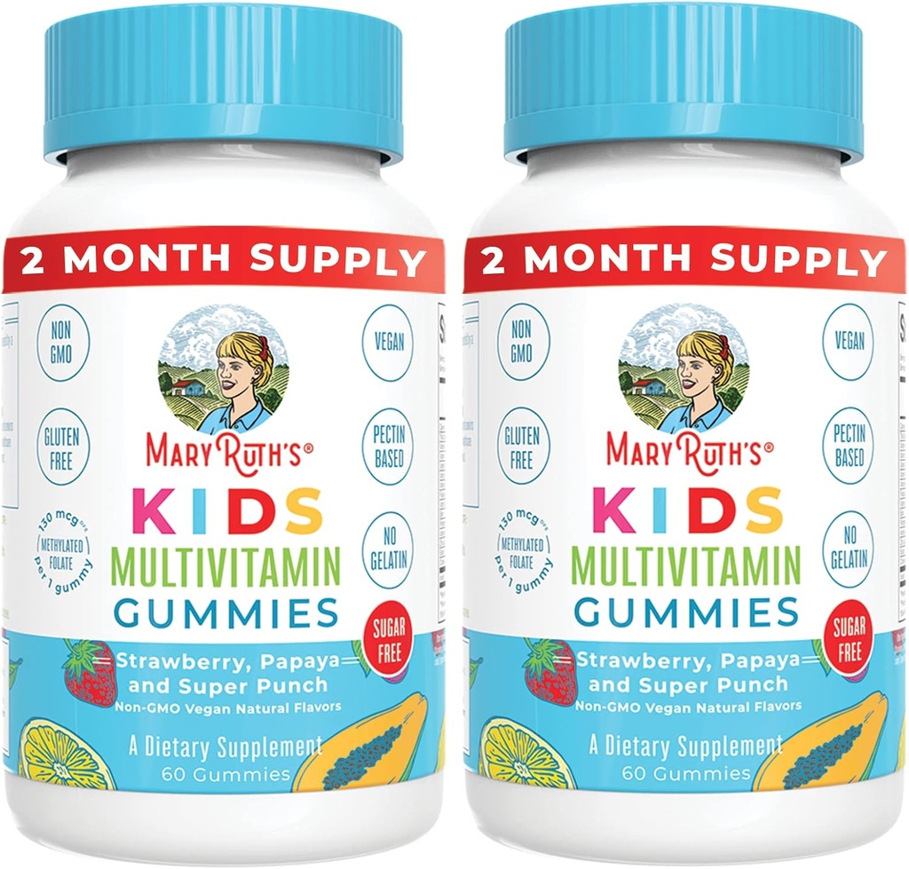 MaryRuth Organics Lapset Multivitamiini Gummies ...