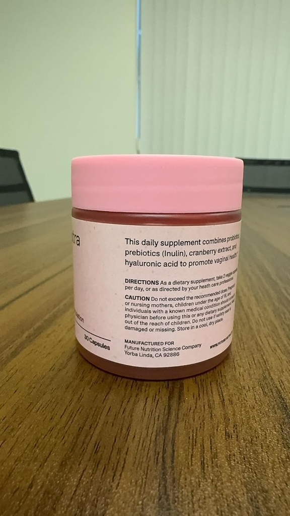 Vaginaalisen wellness Formulation 15 miljardia PMY, 10 kanta emättimen terveys, Hiivatasapaino, pH tuki, prebiootit, karpalo, & Hyaluronihappo