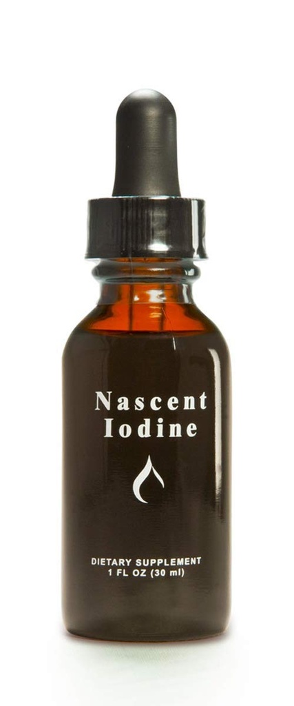 Enviromedica Nascent Jodi Liquid Tincture Drops tukemaan ja detoxification Kilpirauhasen (1 unssi)