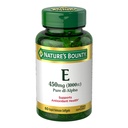 Naturens Bounty Vitamin E 1000 IE Softgels, stöder antioxidant hälsa och immunsystem, 1 Servering per dag, ingen gluten, 60 Softgels (Pack of 1)