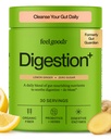 Feel Goods Gut Guardian, Organic Fiber, Probiootti & Prebioottijauhe, sokeriton, Yrtit bloat, Gut Health Support, Ruoansulatusterveys miesten & naisten, ei GMO, Vegaani, sitruunan inkivääri, 30 tarjoilu