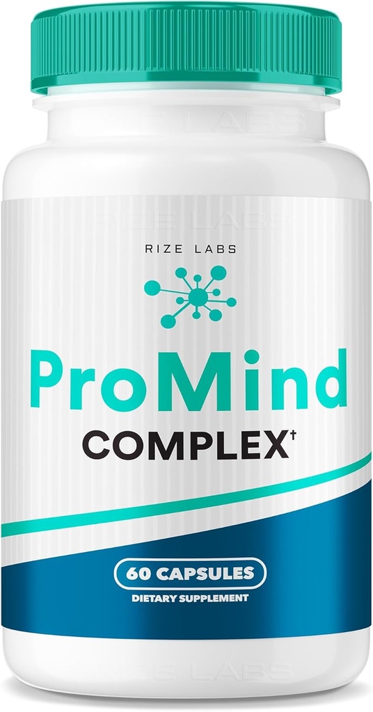 rize labs ProMind Complex Supplement, Organic Memory tukee Formula vahvistaa aivoja käytetään vahvistamaan muistia (60 kapselia)