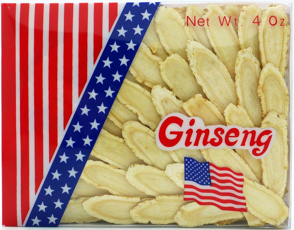 Green Bay American Ginseng from Wisconsin, Large Slice, 4 oz/113 g, Gluteeniton ja Keto Friendly