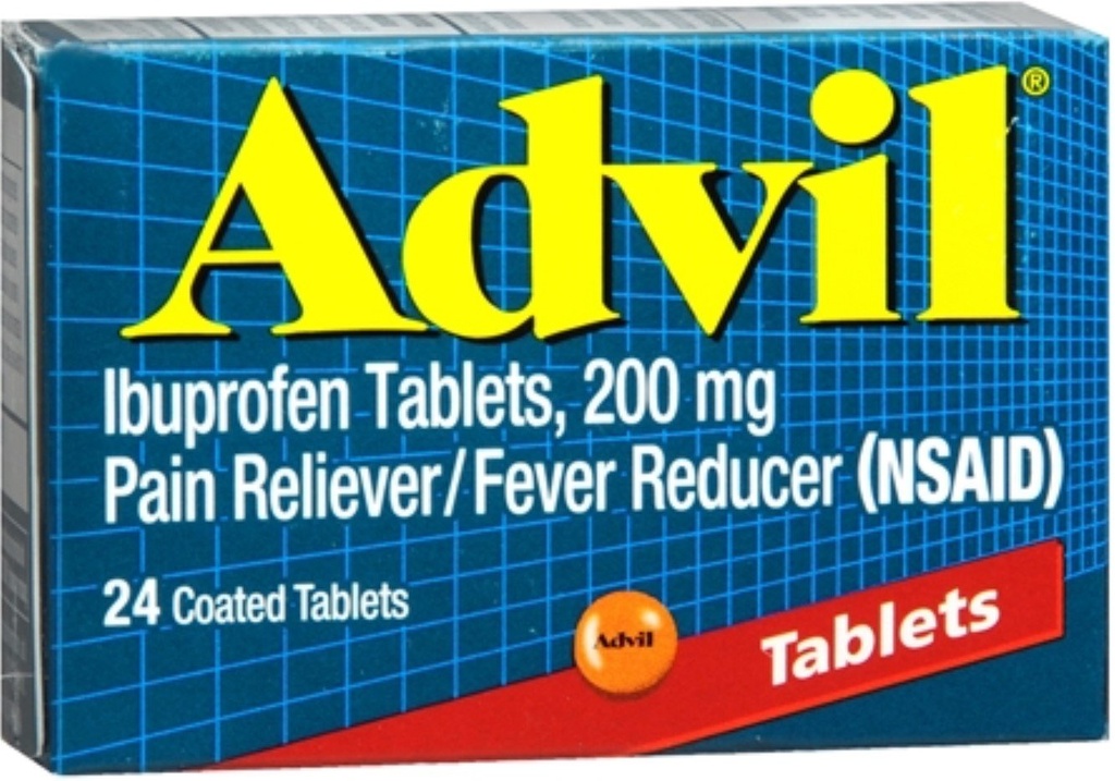 Advil 200 mg päällystetty tabletti 24 ea (pakkaus 5)