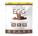 Designer Wellness, Designer Egg, Natural Egg Yolk & White Protein Powder, Keto och Paleo Friendly, Low Calorie, mindre fett och kolesterol, nederländsk choklad, 12.4 Ounce