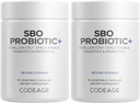 Koodaus SBO Probiootit, 50 miljardia PMY per Serving, Multi kanta maaperän Organisations Blend ja Organic Fermented kasvitieteellinen Blend, Hyllytabletti - 2 pakkaus