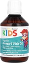 California Gold Nutrition Norwegian Kids Omega-3 Fish Oil, Natural Lemon, 6,7 fl oz.