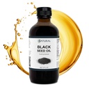 Zatural Black Seed Oil Nigella Sativa Cold Pressed Cumin Oil Digestion, ihon, aivot, immuuni, nivelet & enemmän (8 Fl Oz)