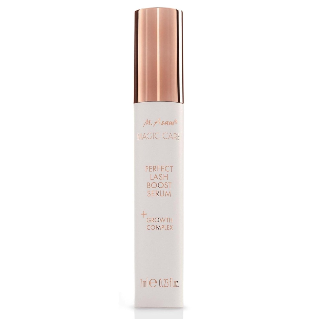 M. Asam MAGIC CARE Täydellinen Lash Boost Serum (0,23 Fl Oz), Silmäripsien seerumi Täysi laseja ja kulmakarvoja, lisää Dense ja pidempi silmänlaskija ja otsa Kiitos kasvukompleksi, vegan kauneus tuote