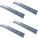 Rostfritt stål Entrance Reducer och musvakt för 8 eller 10 Frame Bee Hives - Justerbar design för året runt biodling, 4-pack