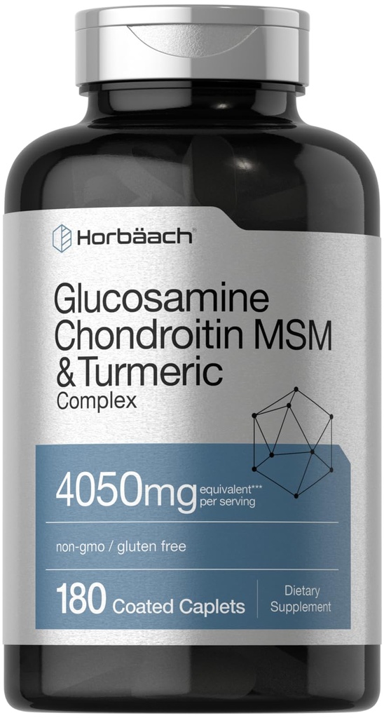 Horbäach Glukosamiini MSM 4050 mg 180 Caplets 