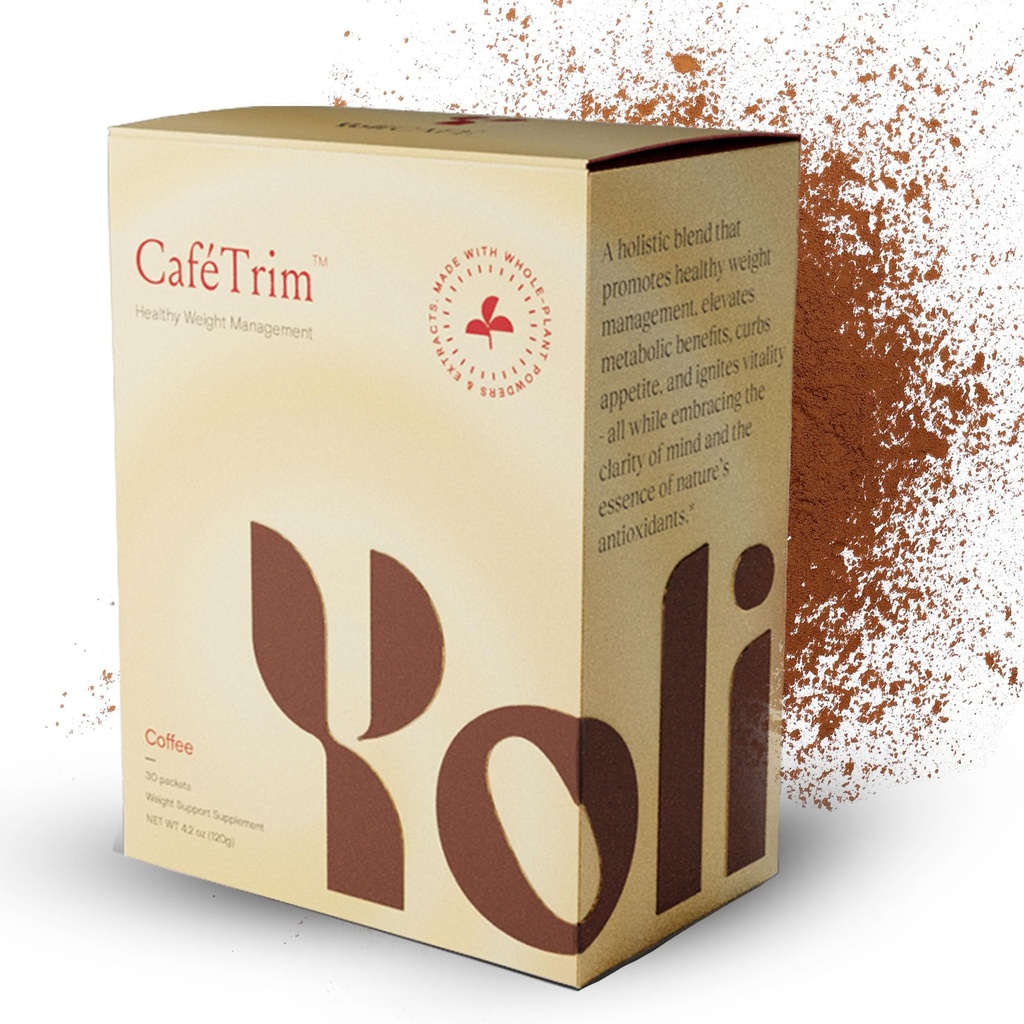 Yoli® CaféTrim - Ruokahalua - Kahvin makuinen jauhe