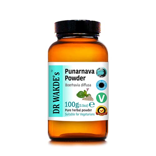 DR WAKDE's Punarnava Powder (Boerhavia diffusa) - 100g (3. 5oz) .