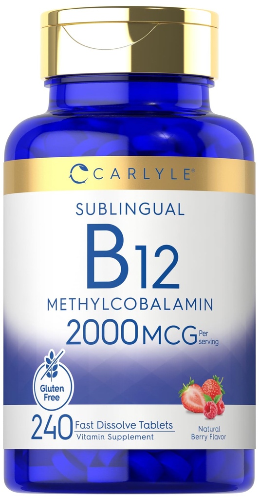 Carlyle B12-vitamiini 2000 mikrog 