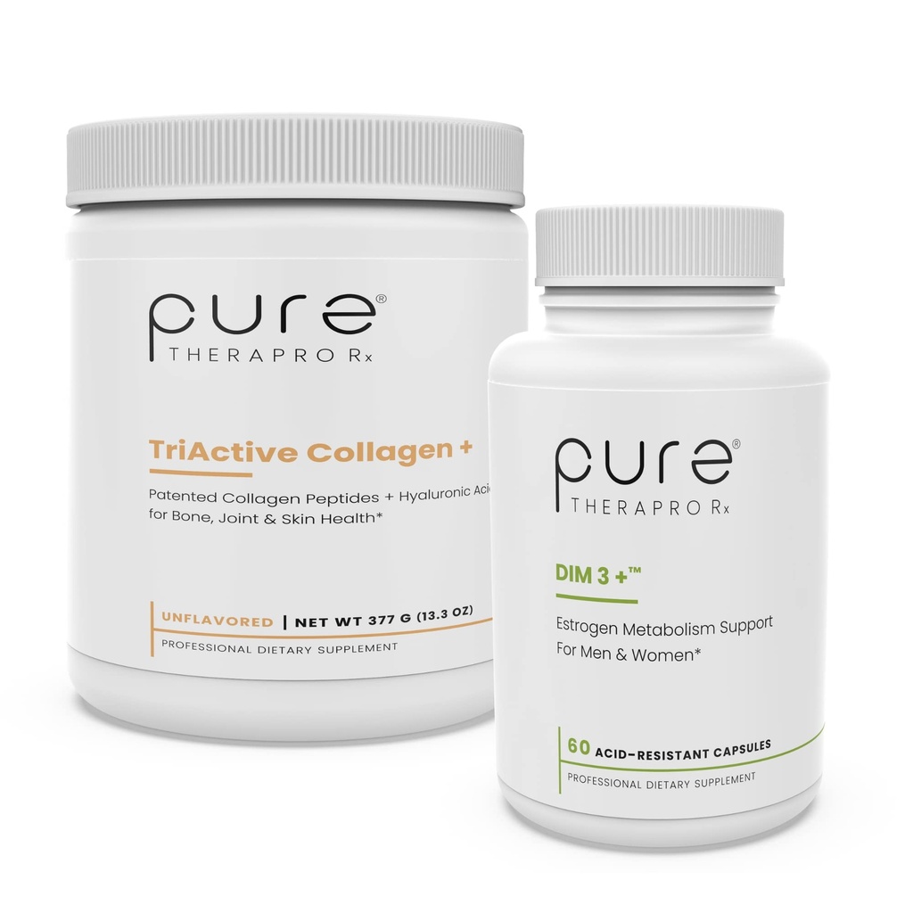 Pure Therapro Rx Terveet hormonit, hiukset, iho ja kynnet Bundle