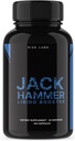 Jack Hammer Libido Booster miesten, Jack Hammer Libido Booster täydentää, Jack Hammer Libido Booster Tehokas Kaikki luonnollinen Formula parantaa suorituskykyä, Jackhammer arvostelut (60 kapselia)