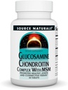 Källa Naturals Glukosamin Chondroitin Complex med MSM, främjar hälsosamma gemensamma och Connective Tissues * - 30 tabletter