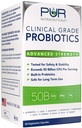 Klinisk gradprobiotika * 50 miljarder CFUs / Servering * 10 stammar * Inbyggd prebiotikum * 60 dagliga kapslar - 2 månaders leverans * All naturlig 100% tillverkad i USA