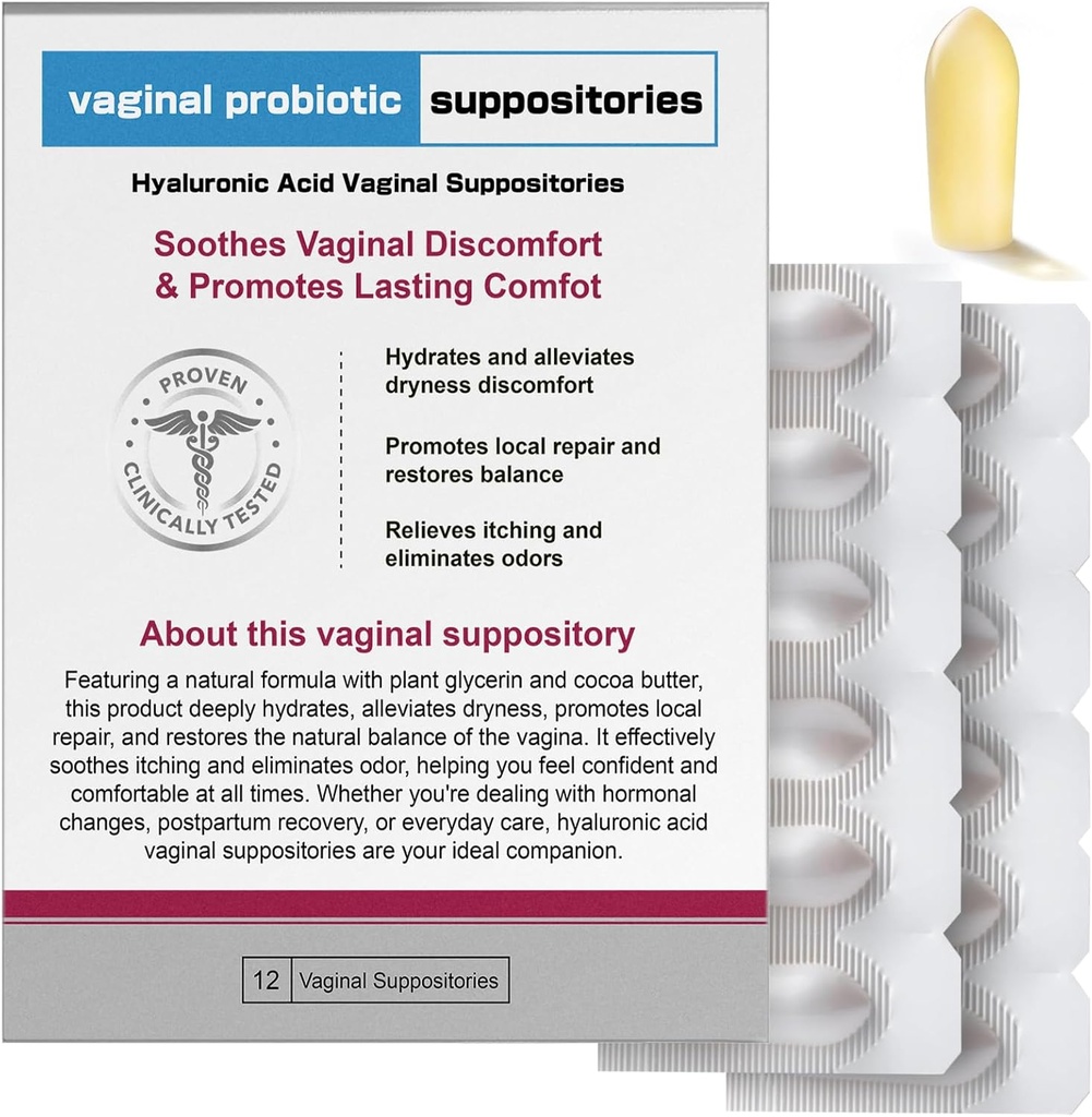 Nahid Hyaluronic Acid Suppositories 