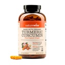 NatureWise Curcumin Turmeric 2250mg - 95% Curcuminoidit & BioPerine Black Pepper Extract Advanced Imeytyminen - Daily Joint and Immunology Support - Vegan, non-GMO, 360 Count[120-Day Supply]