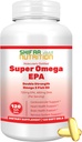 SHIFAA NUTRITION Halal Fish Oil Softgels 120 Ct, Double Strength - Halal Omega 3 Fish Oil täydentää. Luonnonvaraiset kalat, muut kuin GMO:t ja puhdistettu