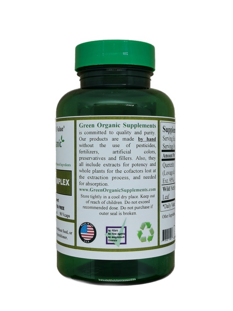 Green Organic Lisäravinteet PMS, Mood Enhancer, Hormonal Balance, Hormonit, Hot Flashs (Pakki 1)