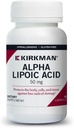 Kirkman - Alpha Lipoic Acid 50 mg - 90 kapselia - Voimakas antioksidantti - Suojaa haitallisilta radikaaleja - Hypoallergenic
