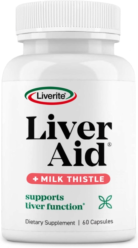 LIVERITE Maksa-apu maito Thistle 60 kapselia, maksan tuki, maksan puhdistus, maksan hoito, maksan toiminta, energia