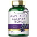 Carlyle Resveratrol Supplement 1800mg ... 180 kapselia...