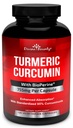 Turmeric Curcumiini BioPerine Black Pepper Extract - 755 mg per kapseli, 120 Veg. Kapselit - GMO vapaa tumeric, standardoitu 95% Curcuminoidit maksimaalinen teho
